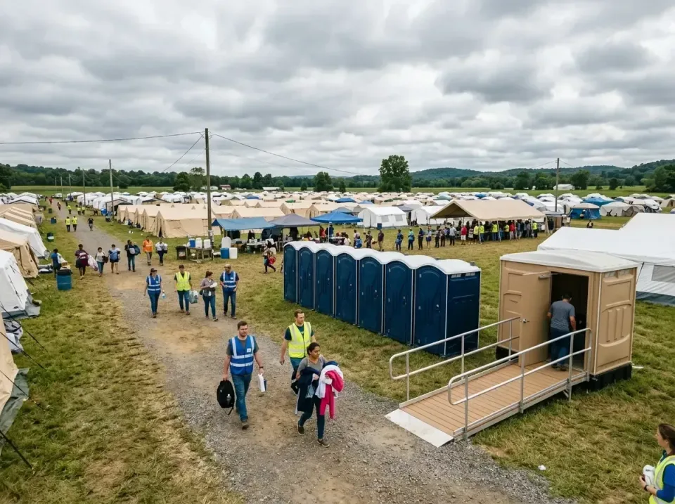 disaster-relief-camp-restrooms-010 — frequently asked questions, Dumpster & Portable Bathrooms Rental in Westmont, IL